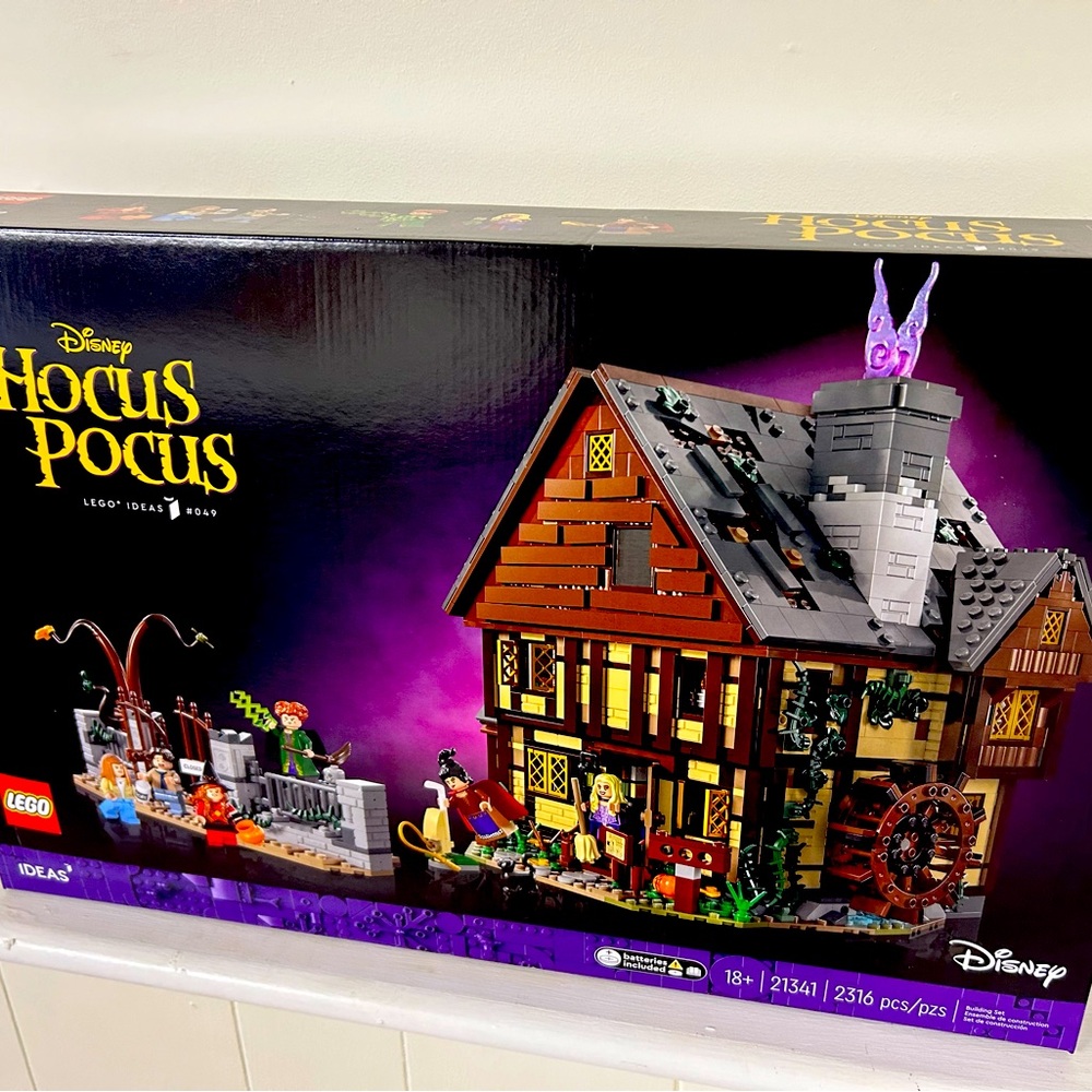 Lego Hocus Pocus Sanderson Sisters Cottage 21341